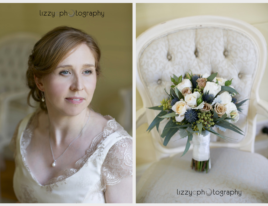 Australian wedding flowers vintage bride