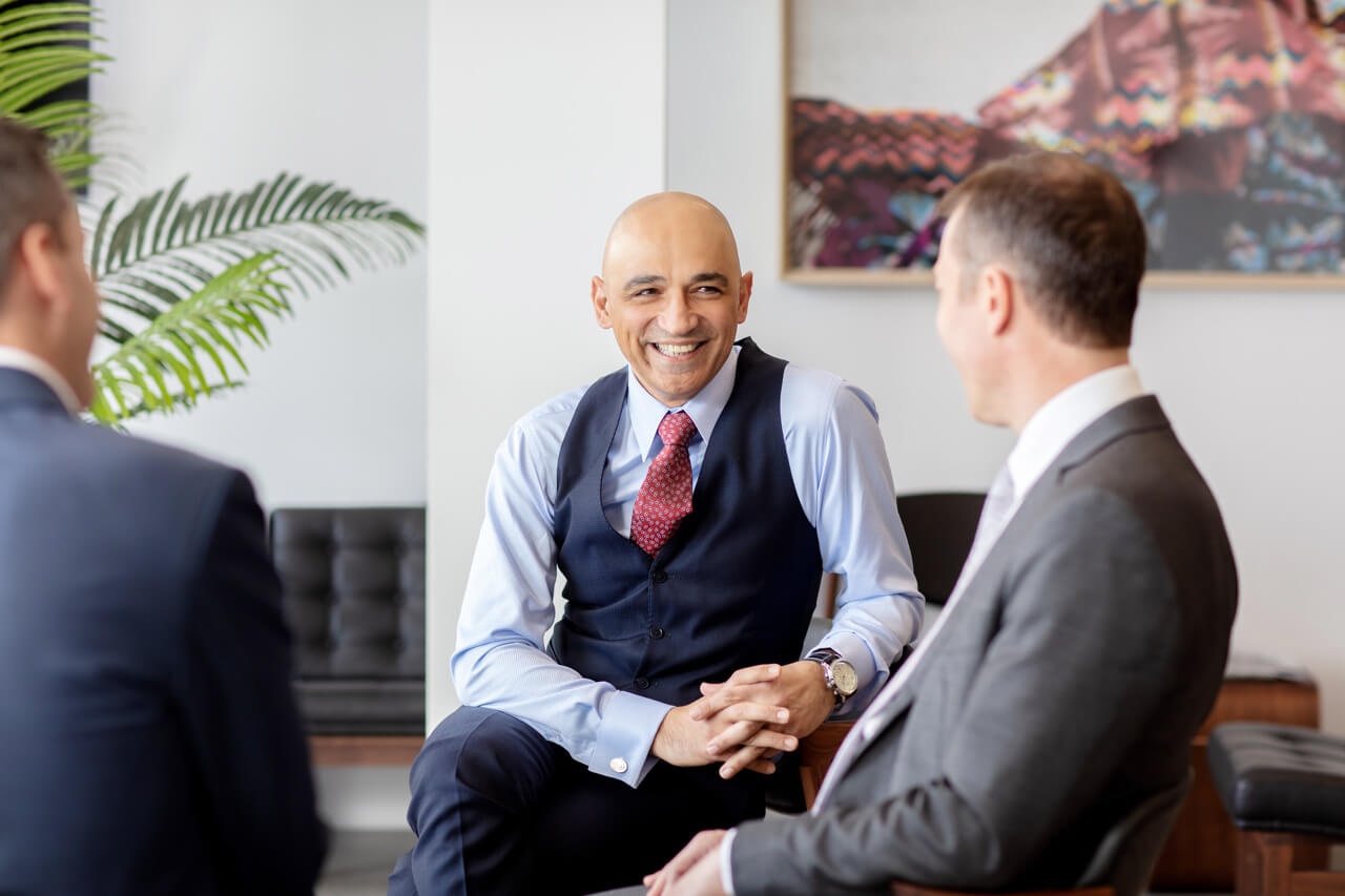 medical practice marketing visuals Relaxed meeting of consulting doctors at a womens clinic in Melbourne