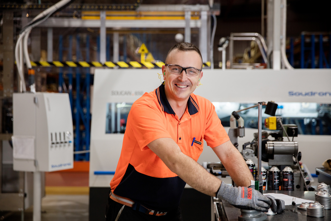Workplace Photography Factory worker in Melbourne