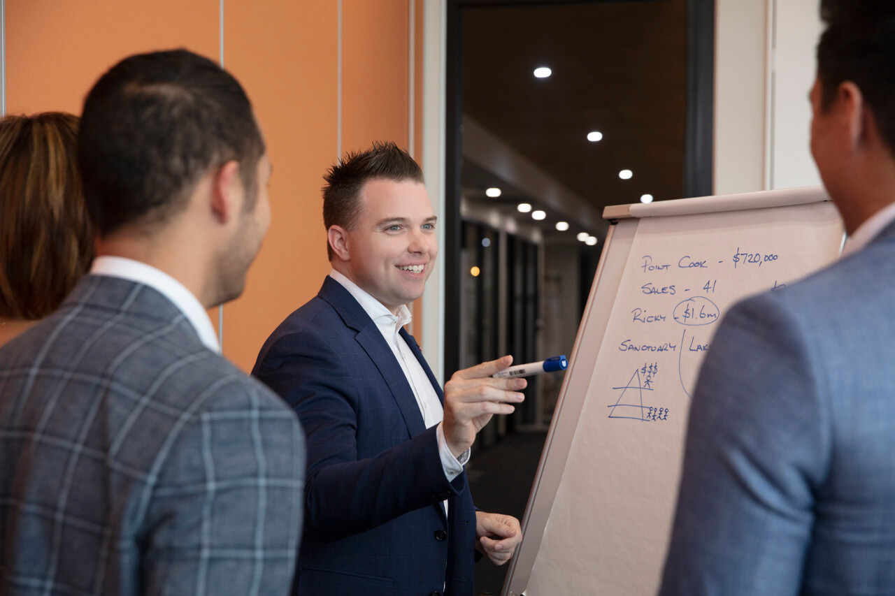 Staff in meeting Lifestyle Photographer captured candid meeting of Staff in Melbourne Workplace